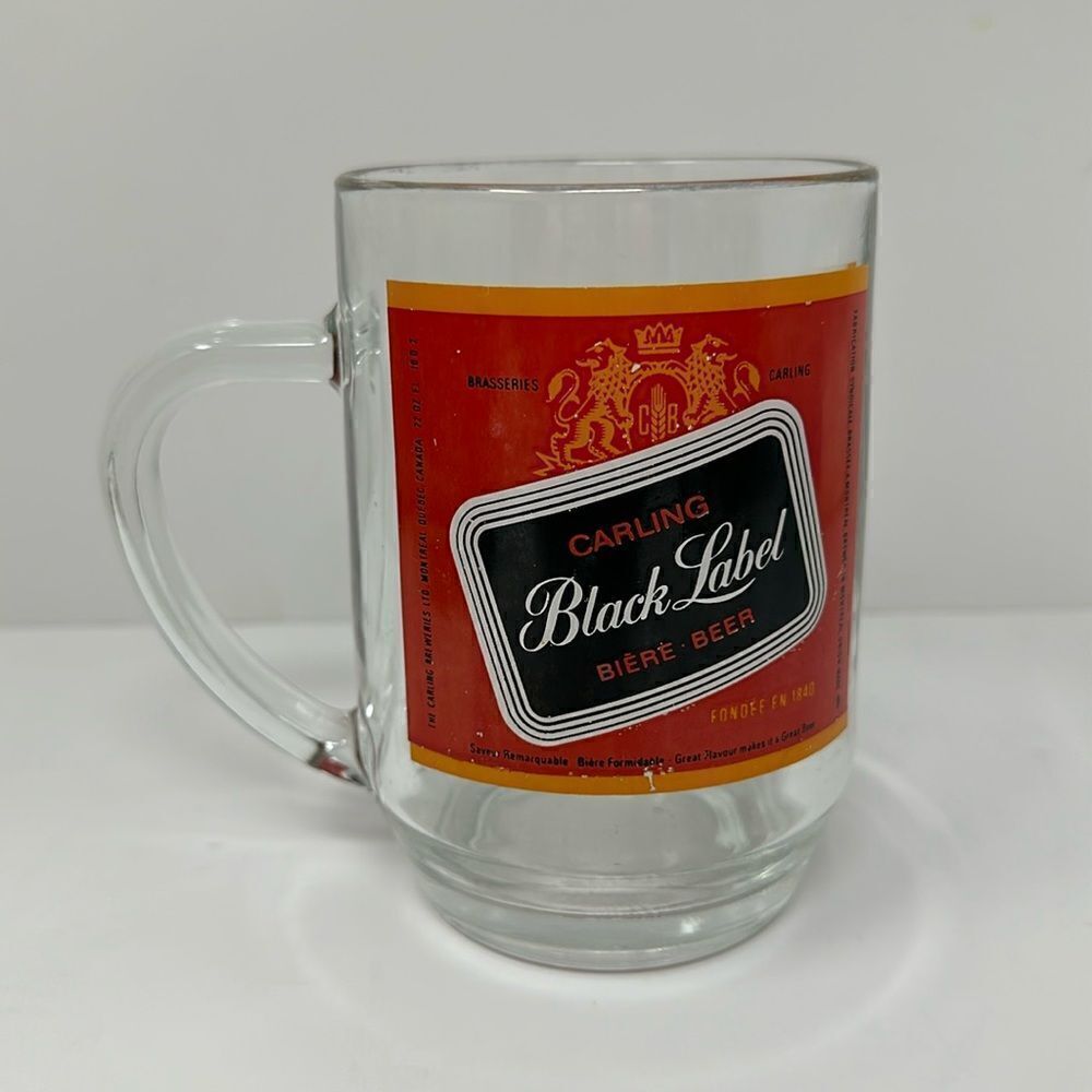 Vintage Carling Beer mug